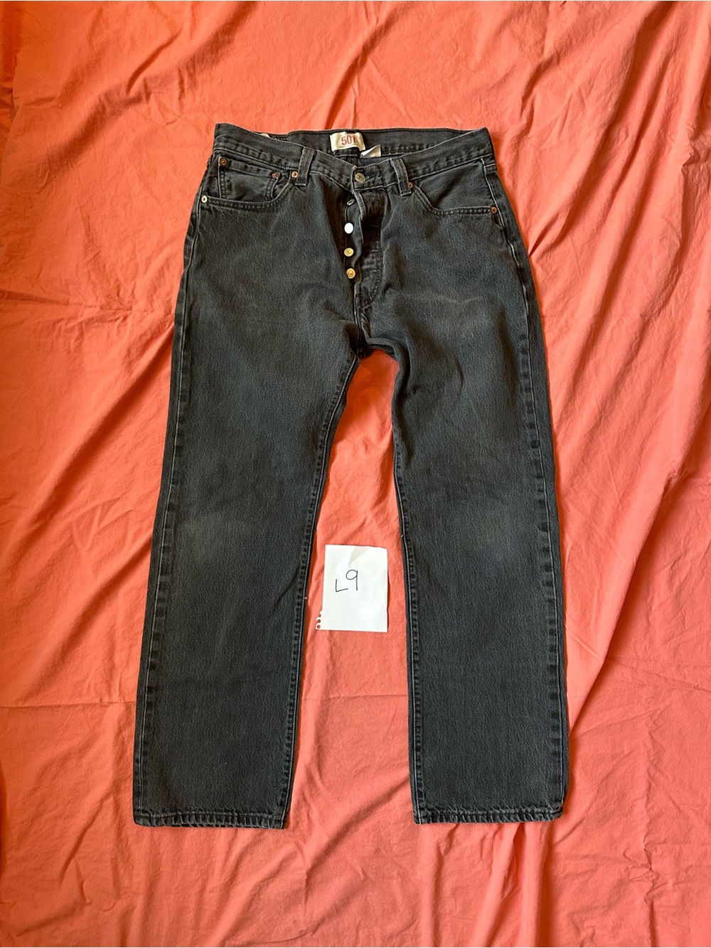 Levi's Black Denim vintage 501